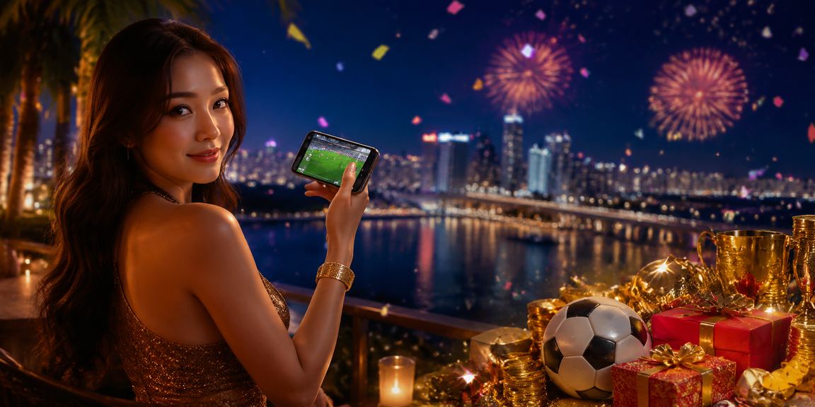 Peminat bola sepak Malaysia menyaksikan perlawanan sambil mengakses platform 123apps