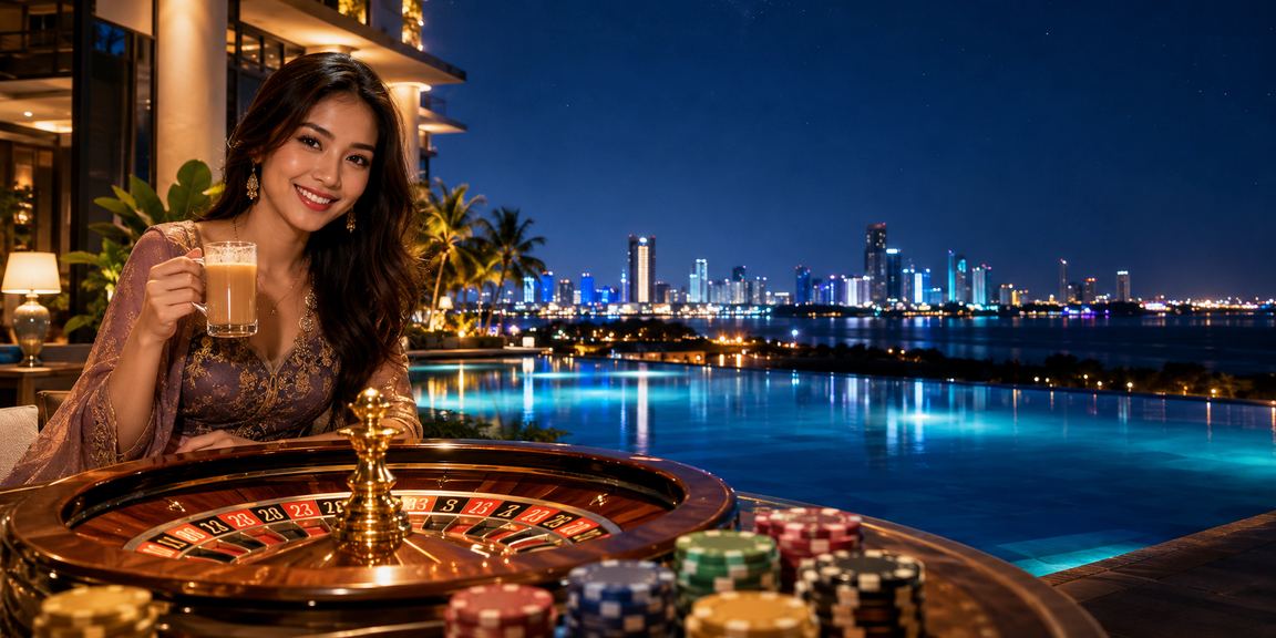 Meja roulette kasino langsung di platform 123apps untuk pemain Malaysia