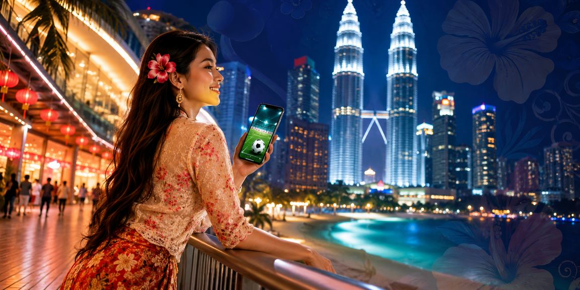 Pemain Kuala Lumpur menggunakan 123apps untuk taruhan bola sepak dalam talian