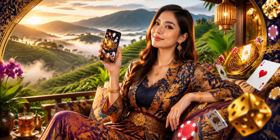 Platform aplikasi kasino 123apps dengan tema batik Malaysia untuk keselamatan terjamin